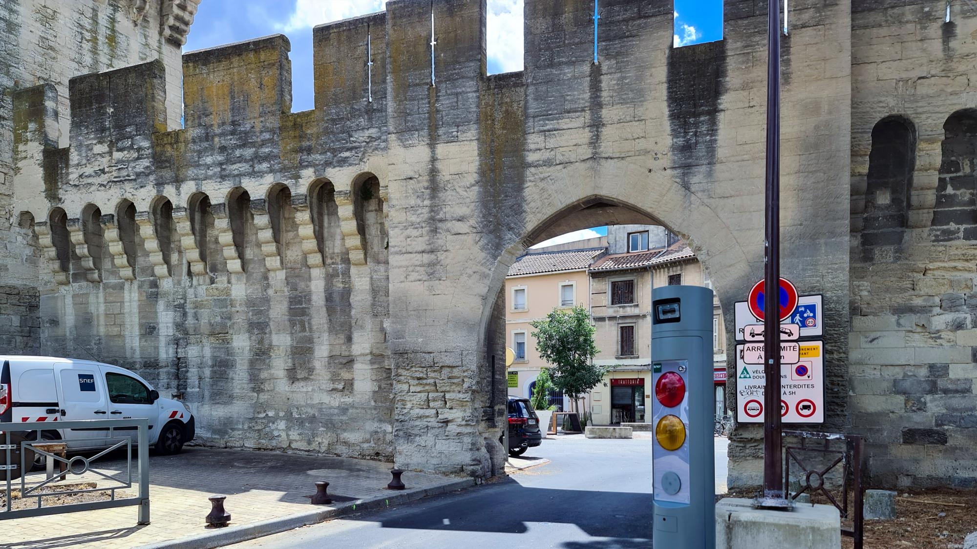 Avignon smart city project using Survision LPR Cameras